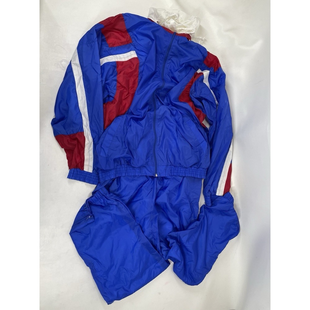 MacGregor Tracksuit‎ Hooded Jacket Pants Mens Size XL Blue